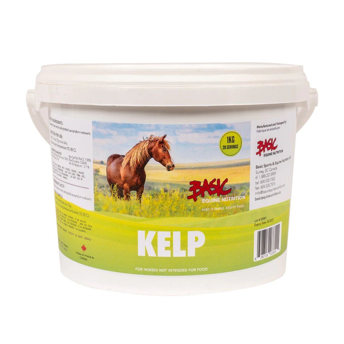 Basic Kelp 1kg – North Forty Feed and Farm Supply