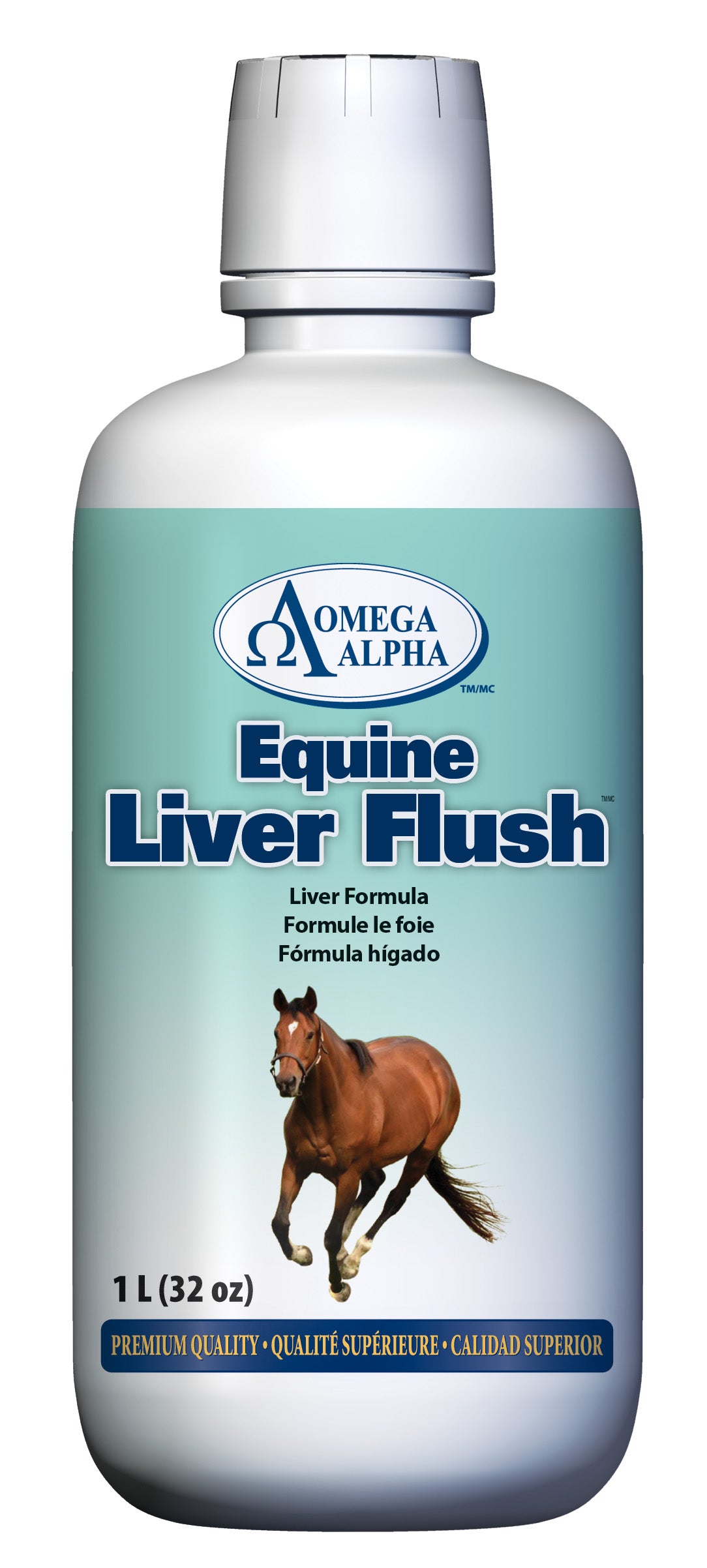 Omega Alpha Equine Liver Flush, 1L
