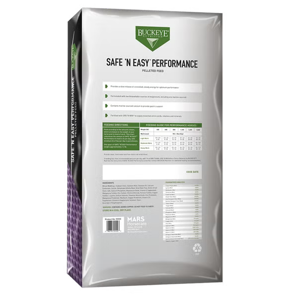 Buckeye Safe N Easy Performance 50lb (22kg)