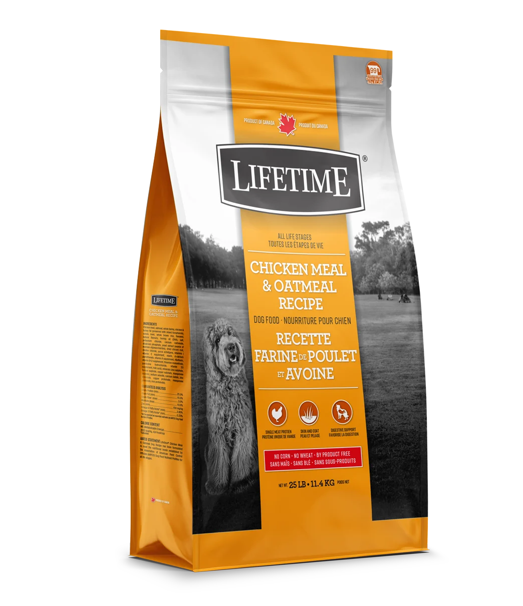 Lifetime Dog ALS Chicken & Oatmeal 11.4 kg