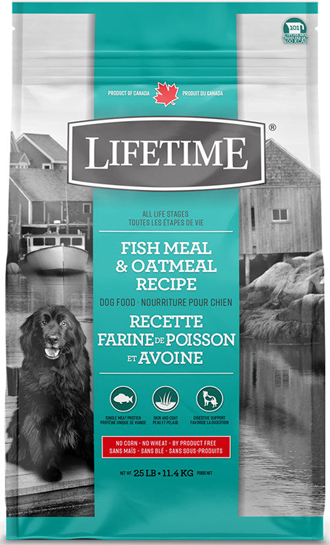 Lifetime Dog ALS Lg Breed Fish & Oatmeal 11.4 kg