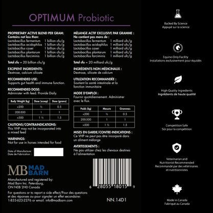 Mad Barn Optimum Probiotic 60 g
