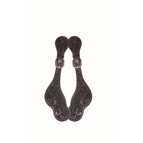 Country Legend Antique Floral Ladies Spur Strap