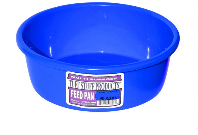 Tuff Stuff Plastic Feed Pan