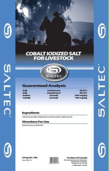 Loose Blue Salt Bag  25kg (Cobalt)