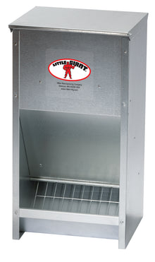 Little Giant Galvanized High Capacity Poultry Feeder - 25lb