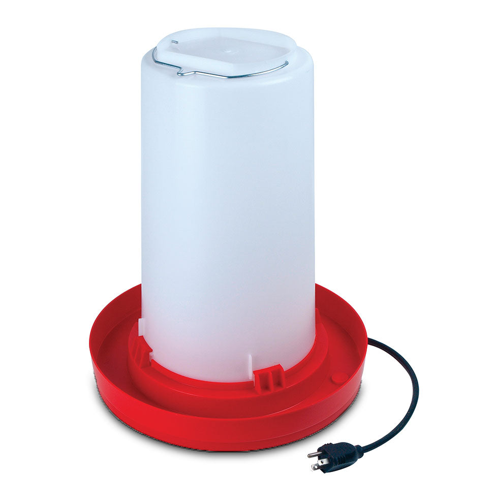 Heated Poultry Fount 3 gallon