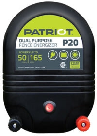 Patriot P20 Dual Purpose Fence Charger