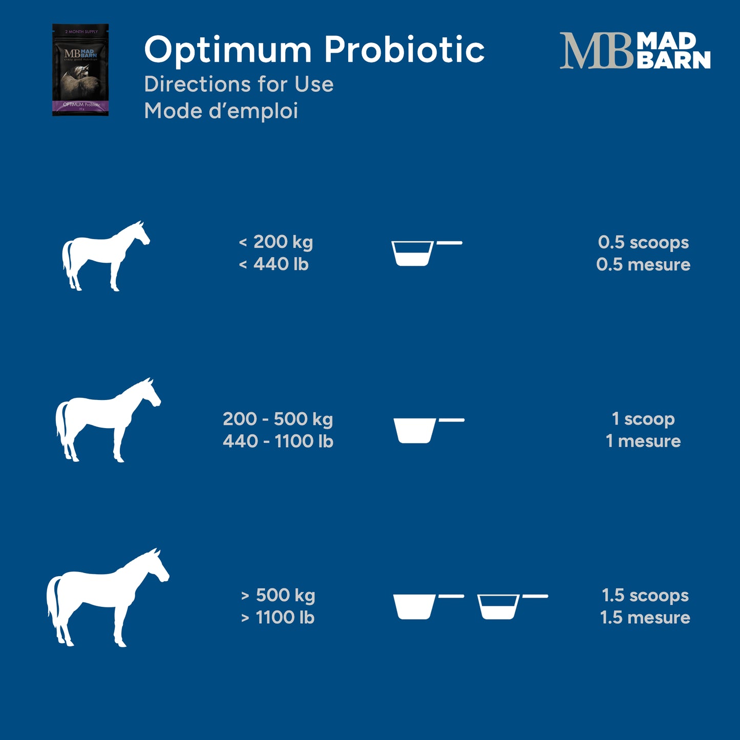 Mad Barn Optimum Probiotic 60 g