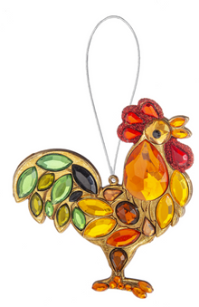 Acrylic Rooster Ornament