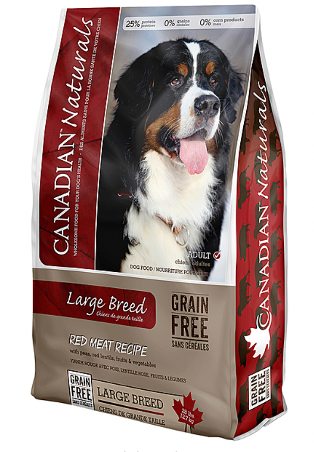 Canadian Naturals Grain Free Red Meat Large Breed 28LB