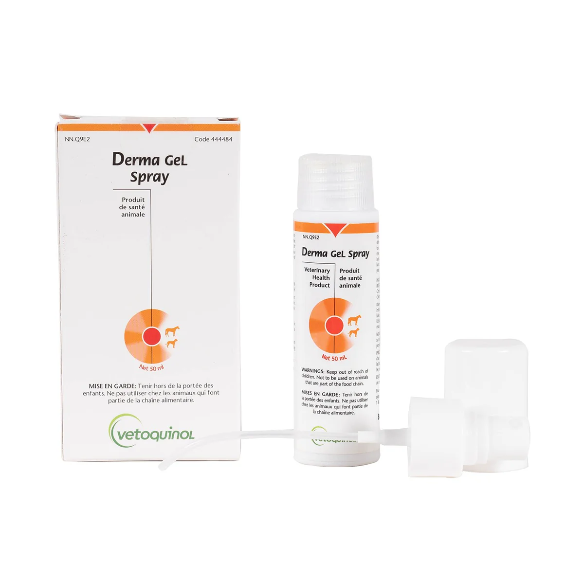 50mL Vetoquinol Derma Gel Spray