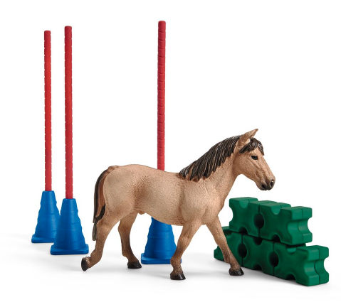 Schleich-Pony Slalom