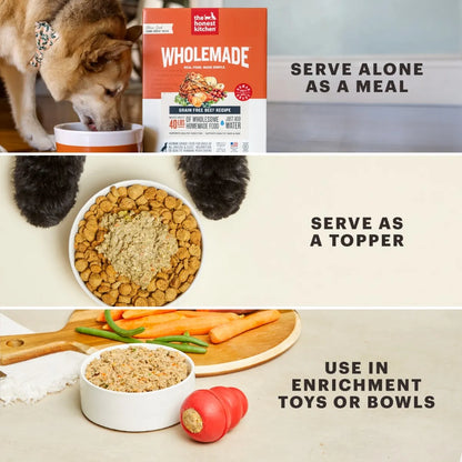 Wholemade Beef + Salmon raw powder 2lb