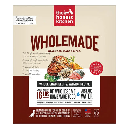 Wholemade Beef + Salmon raw powder 2lb