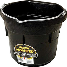 8 Qt Rubber Flatback Bucket