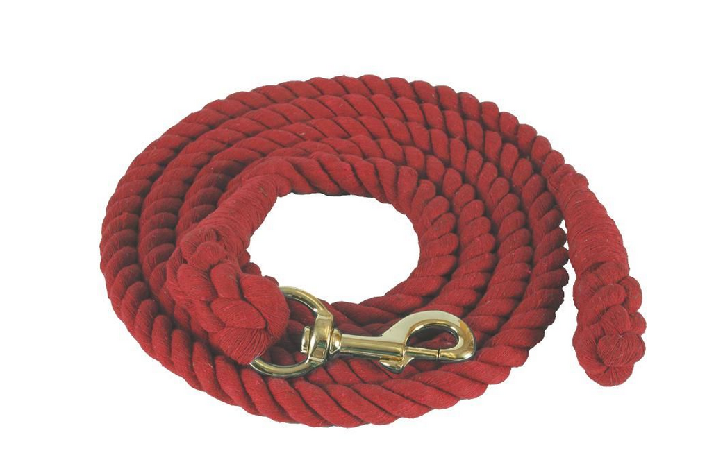 Cotton Lead Rope 10'