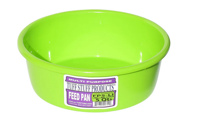 Tuff Stuff Plastic Feed Pan