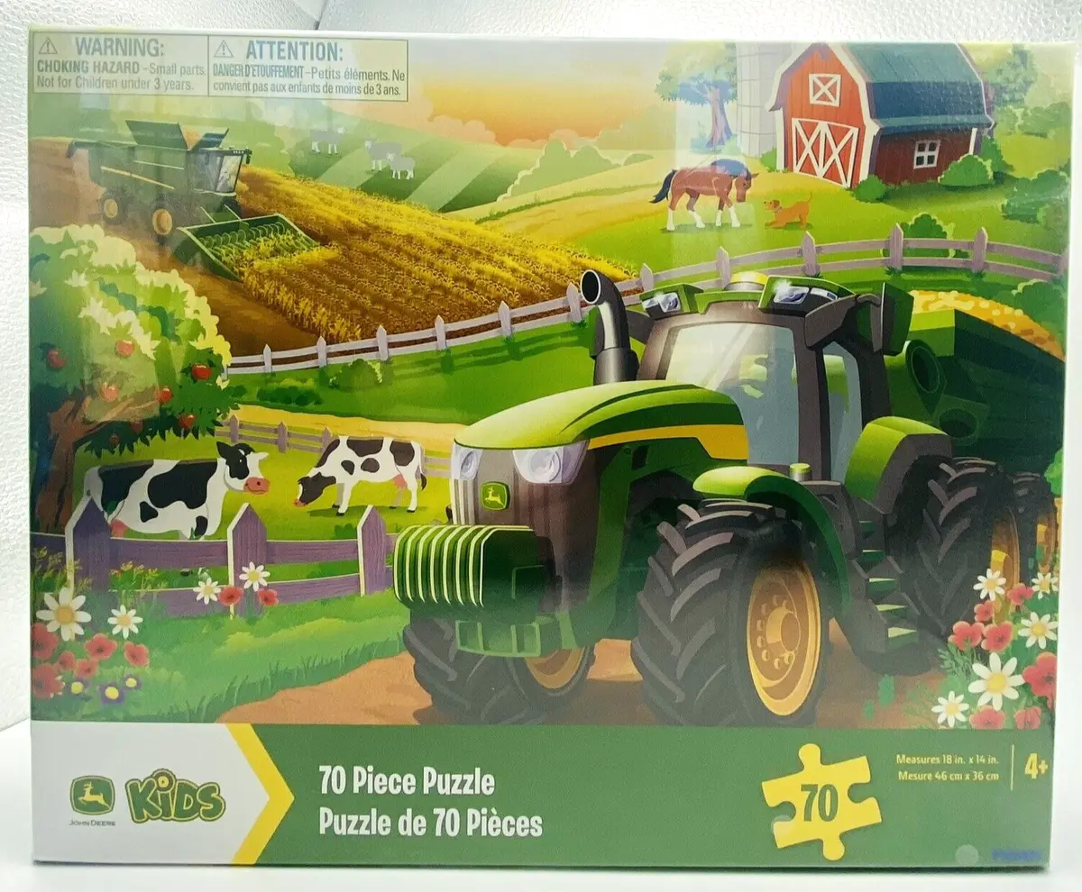 John Deere Kids Puzzle 70pc