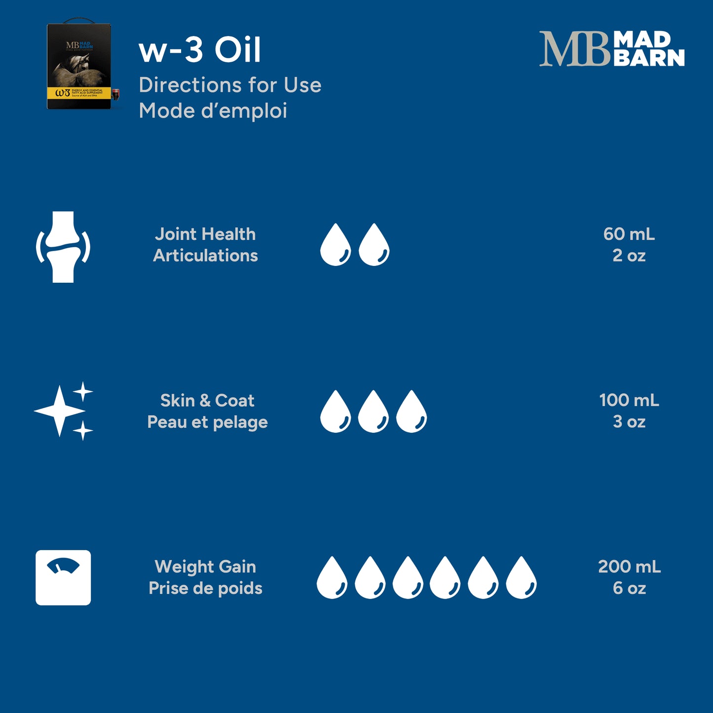 Mad Barn W-3 Oil 5 L