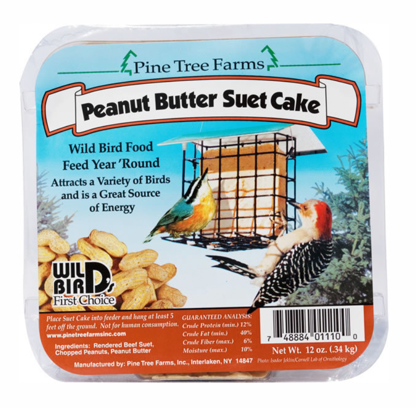Pine Tree Farms Peanut Butter Suet Cake