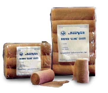 Brown Cling Gauze 3in X 5yds
