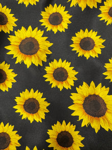 Handmade wild rag sunflower