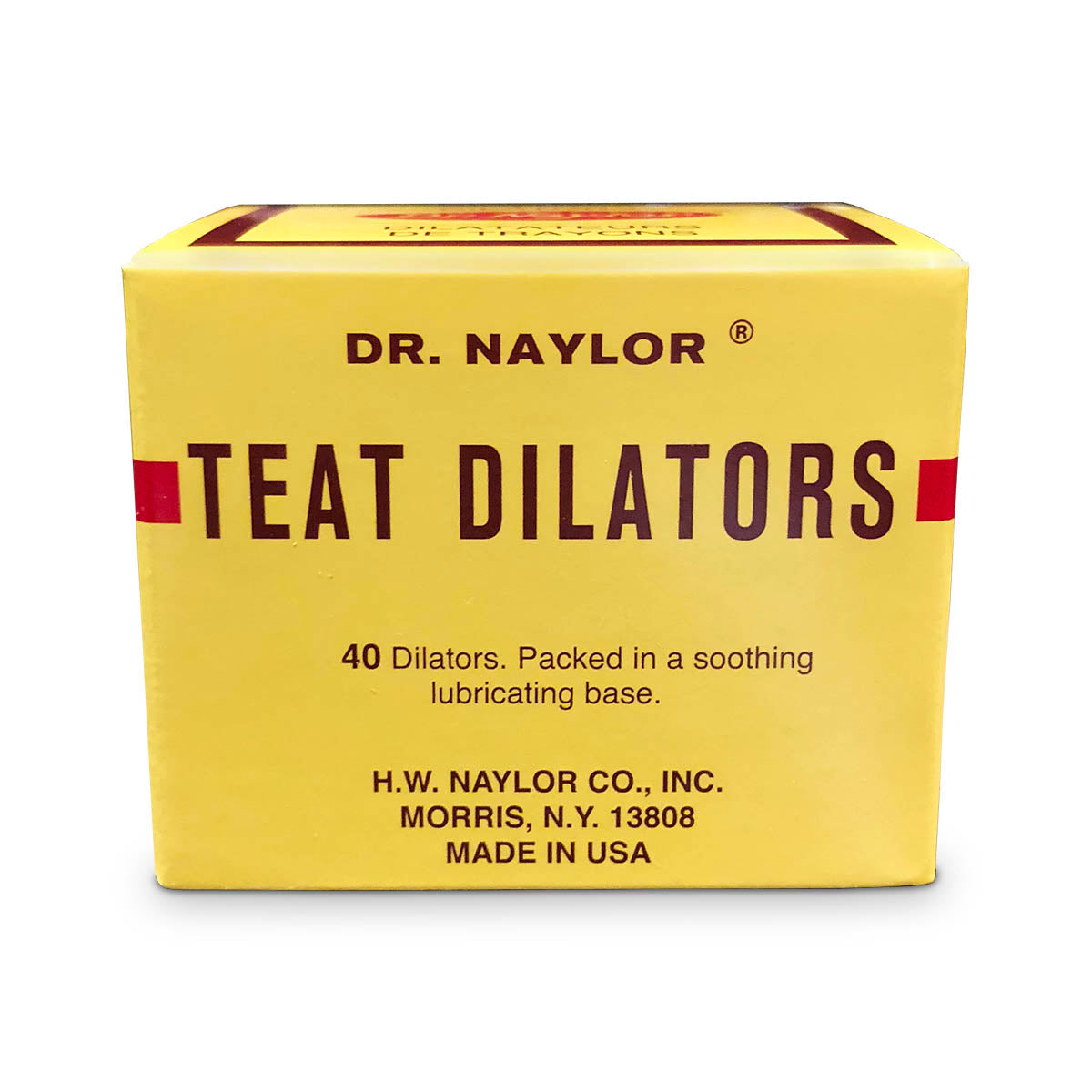 Dr. Naylor Teat Dilators - 40 count