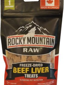 Rocky Mountain Raw Beef Liver Treat, 55g