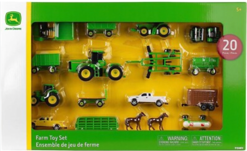 John Deere 20-Piece Value Set